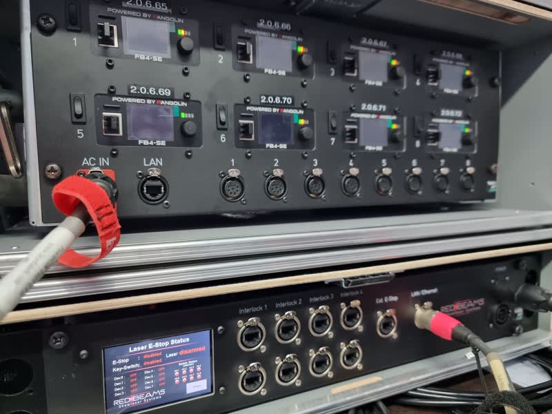 Timecode Lasershow